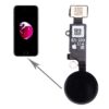Home-menü gomb flex kábellel Iphone 7 Plus fekete (nem ujjlenyomatos)