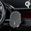 Autós vezeték nélküli gyorstöltő (max 15W, Qi szabvány)