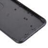 Iphone 7 hátlap / akkumulátor fedél, Sim kártya tartóval és oldalgombokkal (fekete)