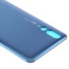 Huawei P20 Pro üveg borítású hátlap/akkumulátor fedél, logóval és ragasztóval, kék