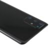 Samsung Galaxy S20 Plus 4G/5G (G981/G980) hátlap / akkufedél, ragasztóval, logóval, fekete