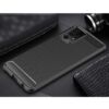 Samsung Galaxy A52 (5G/4G) / A52s  ütésálló, karbon mintás, szilikon tok, fekete