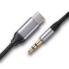 USB-C - Audio AUX Jack 3.5mm minőségi átalakító kábel, 50cm