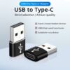 USB-C (anya) - USB 2.0 (apa) átalakító adapter