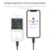 Apple/Iphone lightning apa-apa összekötő adatkábel 