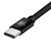 USB-C (apa) - USB-C (anya) és Jack 3.5mm (anya) átalakító adapter