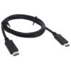 USB-C -USB-C toldó/töltő/adat kábel (apa-apa), 1m