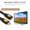 HDMI (apa-anya) kábel 4K UHD, 2.0ver, 1.8m