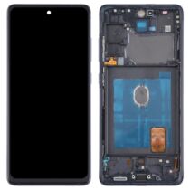 Samsung Galaxy S20 FE 4G (G780F), LCD kijelző, kerettel, fekete