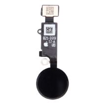 Home-menü gomb flex kábellel Iphone 7, fekete (nem ujjlenyomatos)