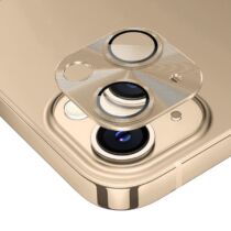 iPhone 14 / 14 Plus minőségi kameravédő üvegfólia (9H, arany)