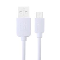 Micro USB, minőségi töltő/adat kábel, 3m, fehér