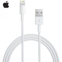 Gyári Apple Lightning-USB-A 2.0 töltő/adatkábel, 1m, fehér, modell: MD818ZM/A (A1480)