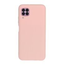 Huawei P40 Lite (4G), vékony szilikon tok, rózsaszín