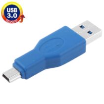 USB 3.0 (apa) - Mini USB (apa, 5 pin) átalakító
