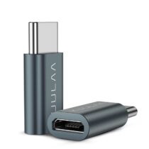 Micro USB (anya) - USB-C (apa) átalakító adapter