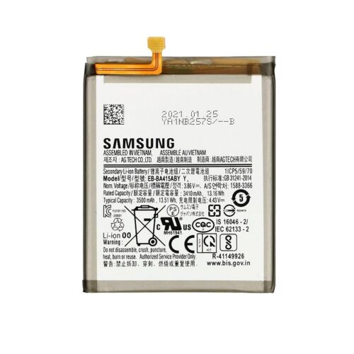 Samsung Galaxy A41 (A415F) akkumulátor, 3500 mAh, gyári