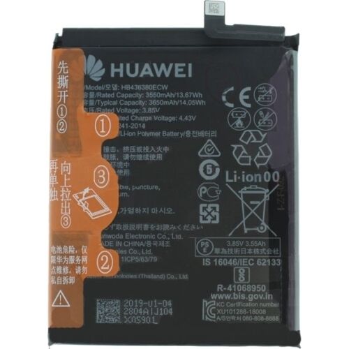 Gyári Huawei P40 akkumulátor, 3800 mAh, HB525777EEW