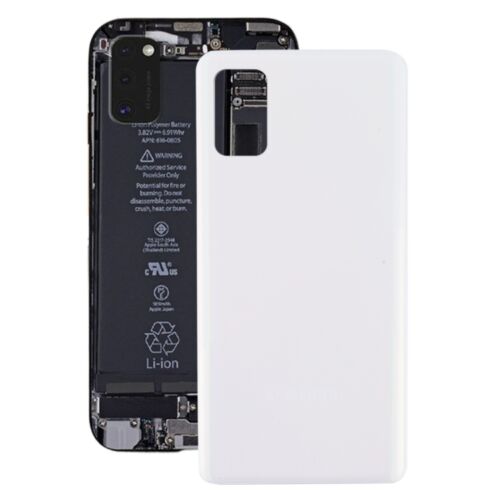 Samsung Galaxy A41 (A415) hátlap / akkumulátor fedél, ragasztóval, logóval, fehér